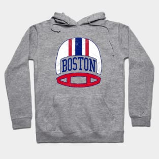 Boston Retro Helmet - White Hoodie